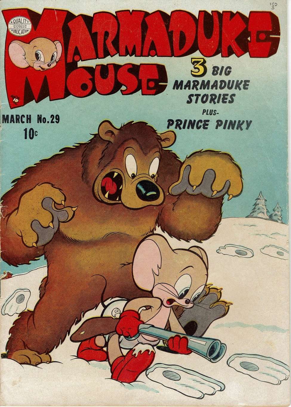 Comic Book Cover For Marmaduke Mouse 29
