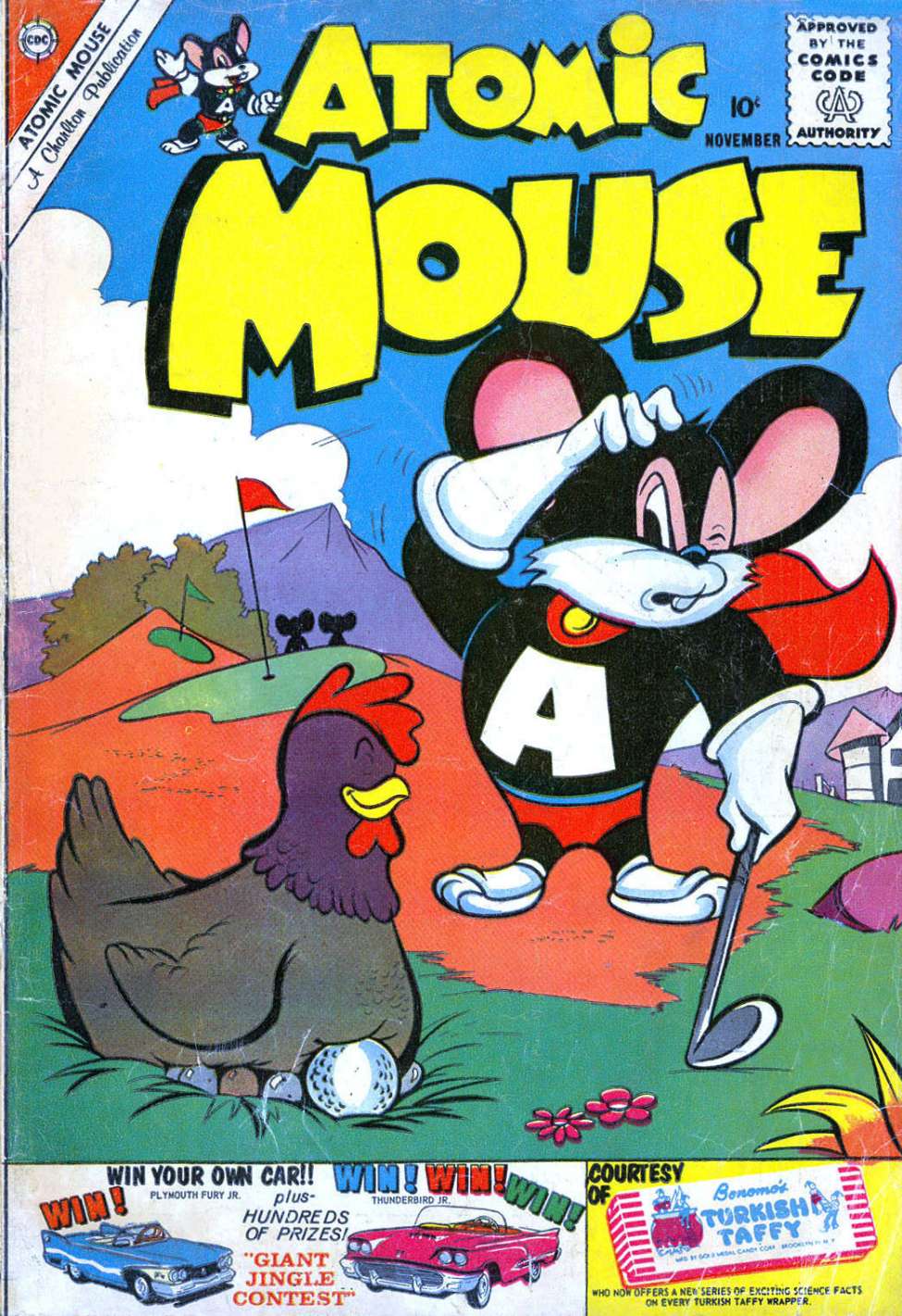 Book Cover For Atomic Mouse 39