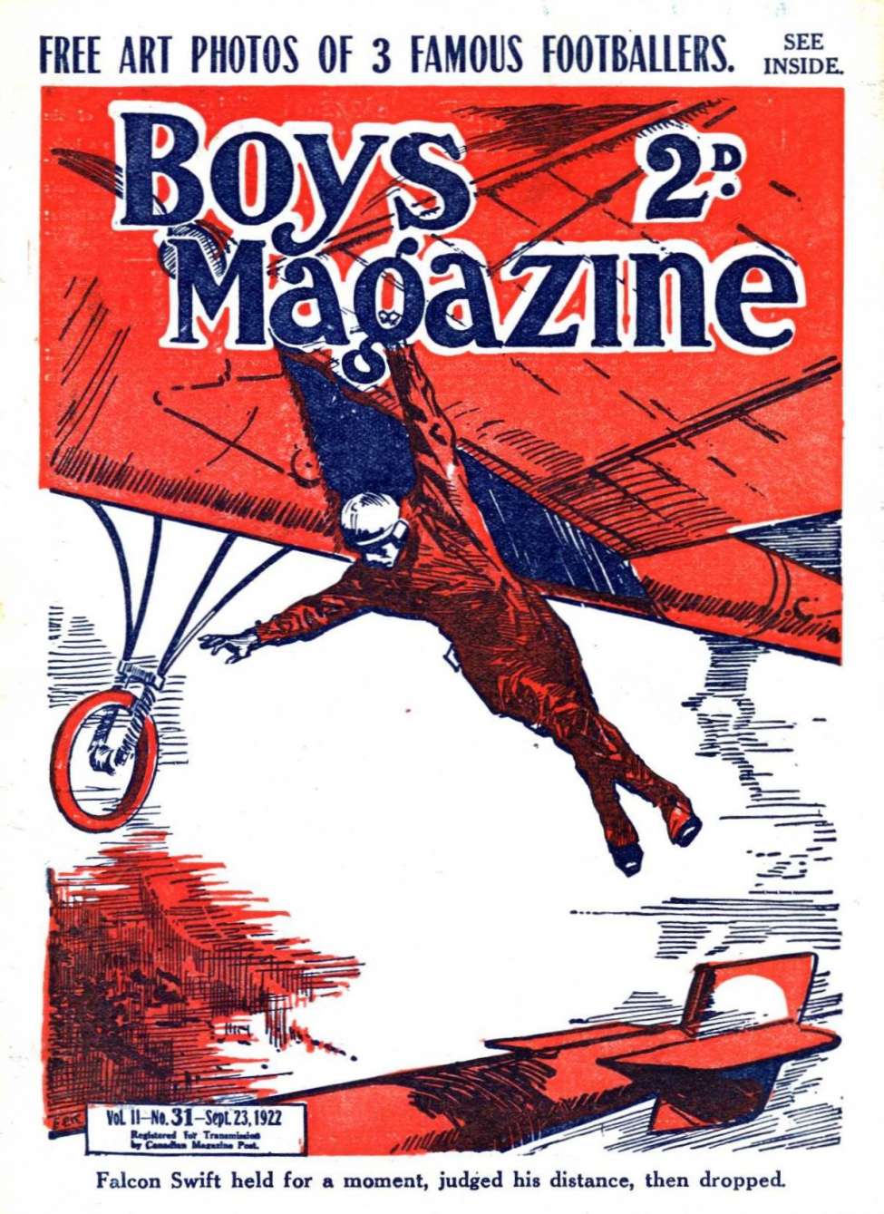 Book Cover For Boys' Magazine 31