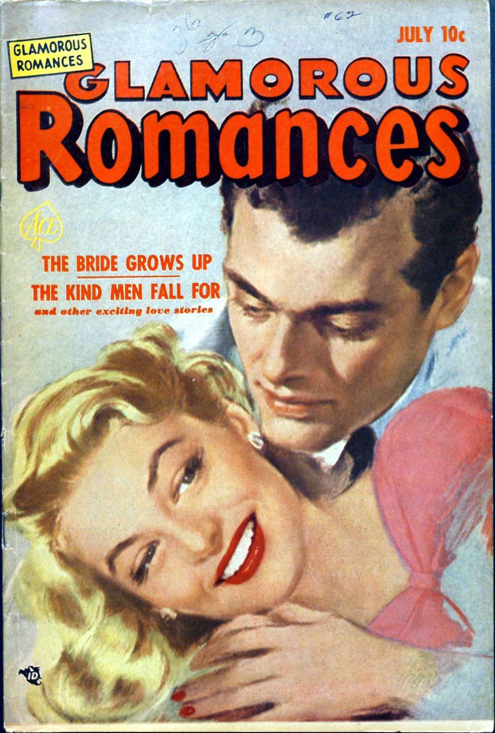 Comic Book Cover For Glamorous Romances 62