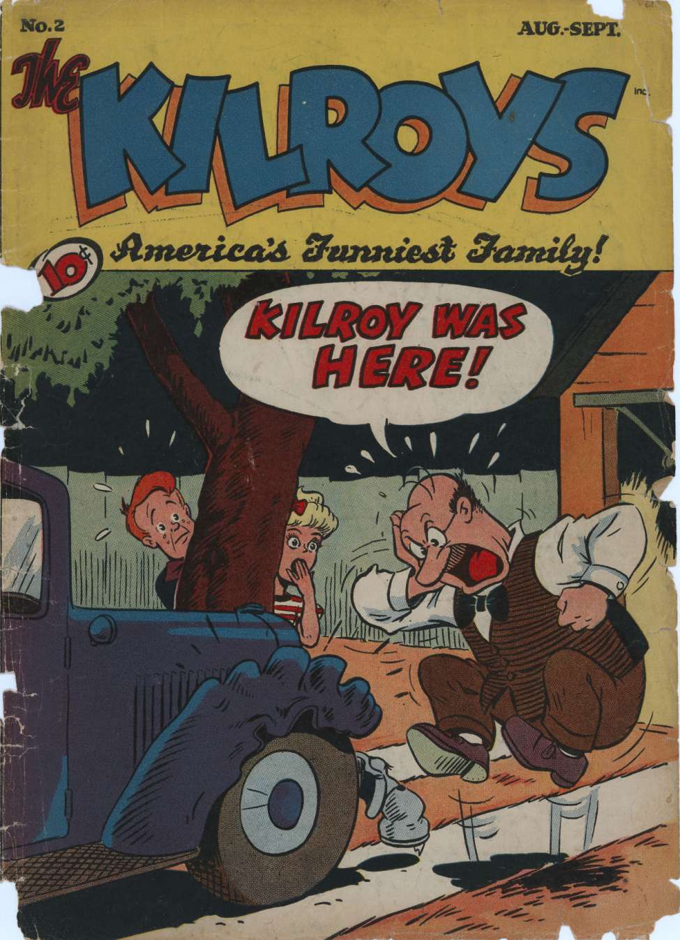 Comic Book Cover For The Kilroys 2