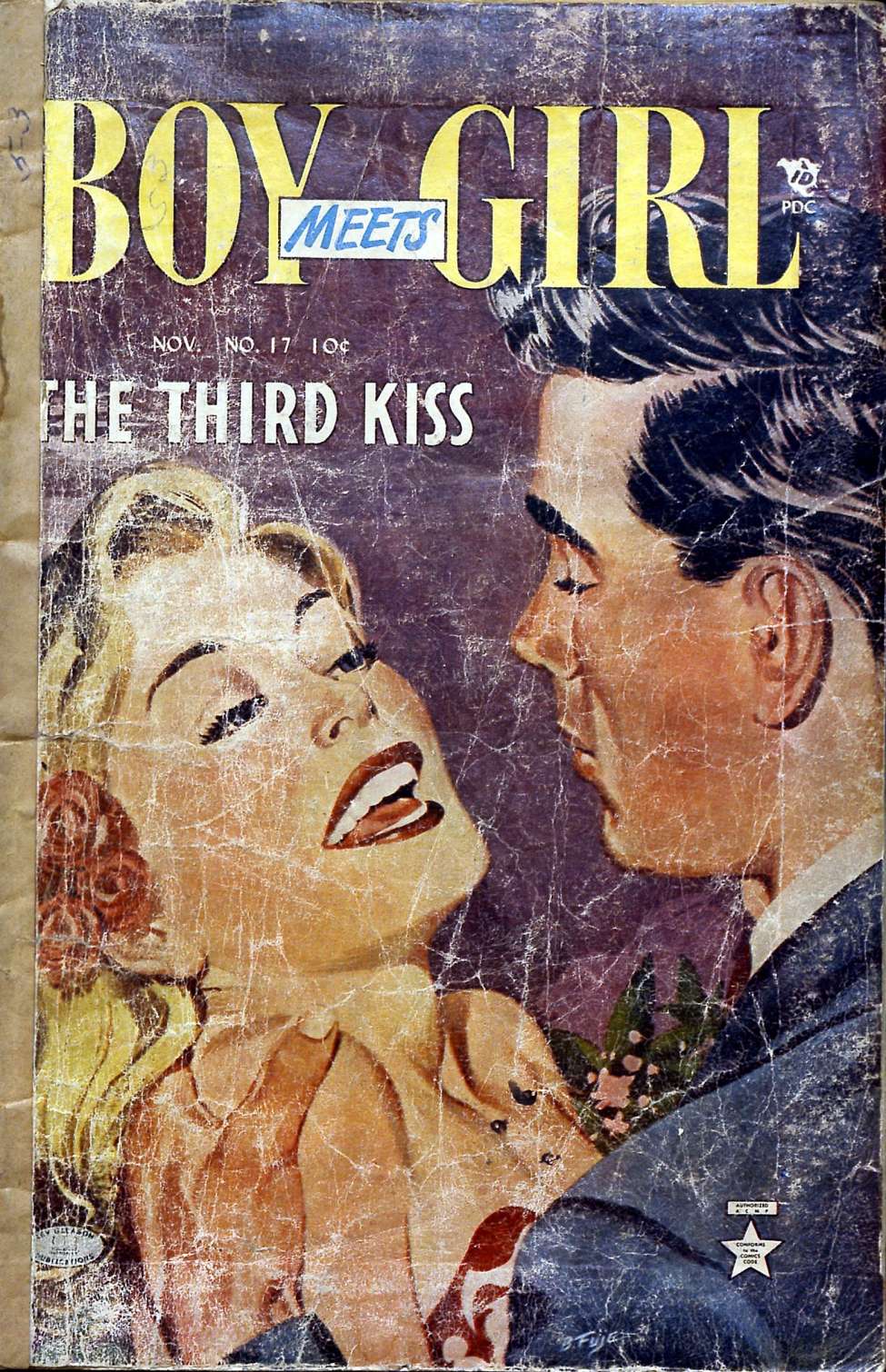 Comic Book Cover For Boy Meets Girl 17
