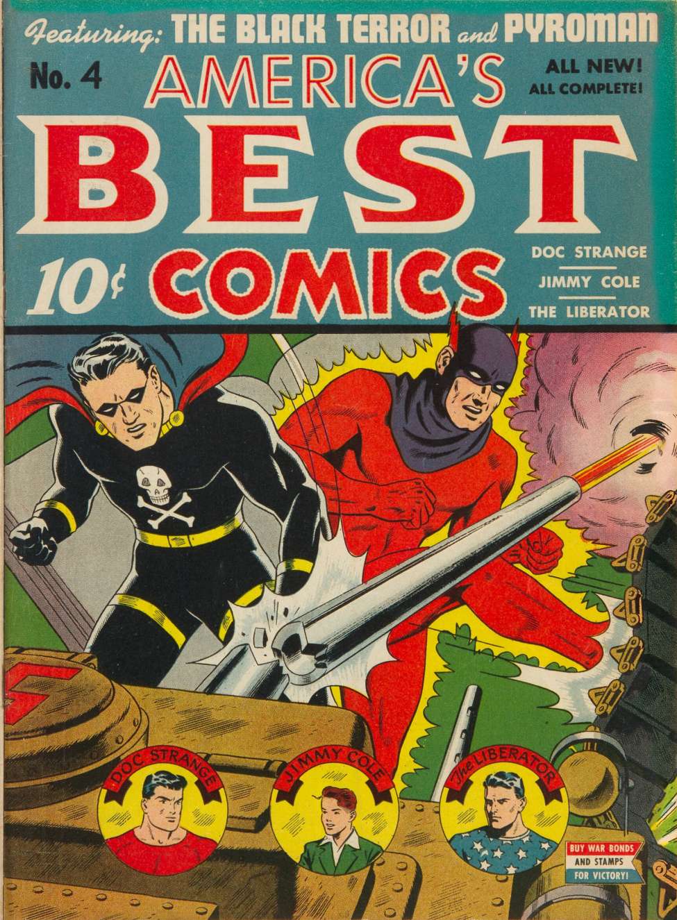 Book Cover For America's Best Comics 4 - Version 1
