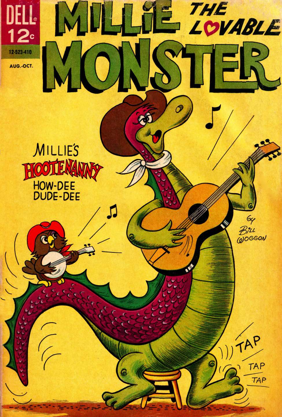 Comic Book Cover For Millie the Lovable Monster 3