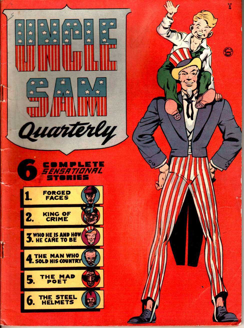 Book Cover For Uncle Sam Quarterly 1