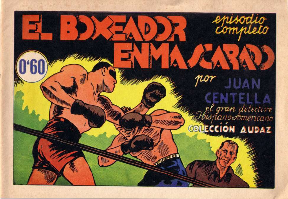 Comic Book Cover For Juan Centella 4 - El Boxeador Enmascarado