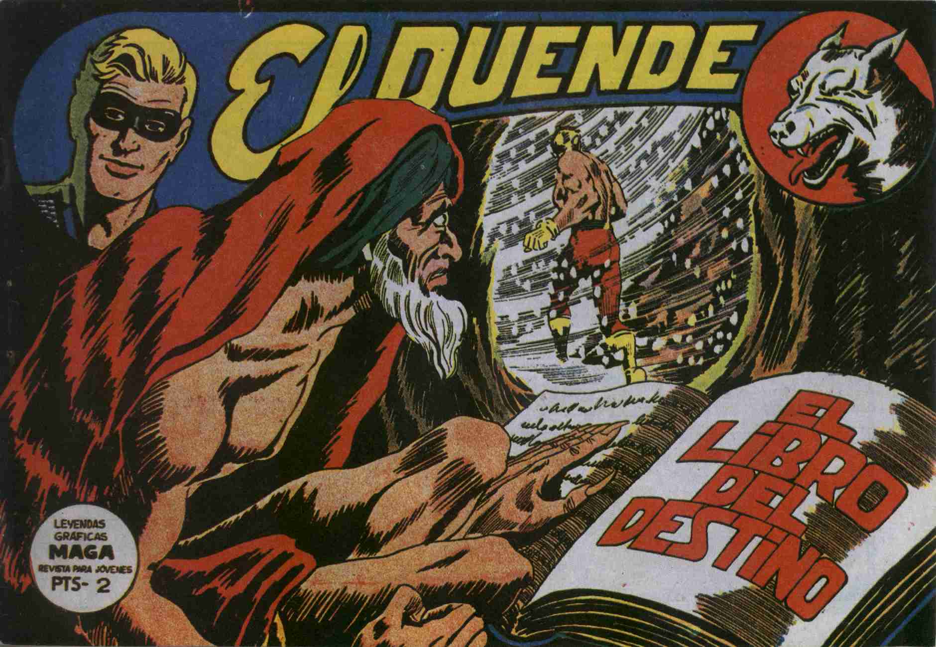 Comic Book Cover For El Duende 40 - El libro del destino