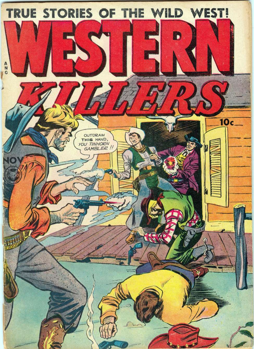 Comic Book Cover For Western Killers 61 (alt) - Version 2