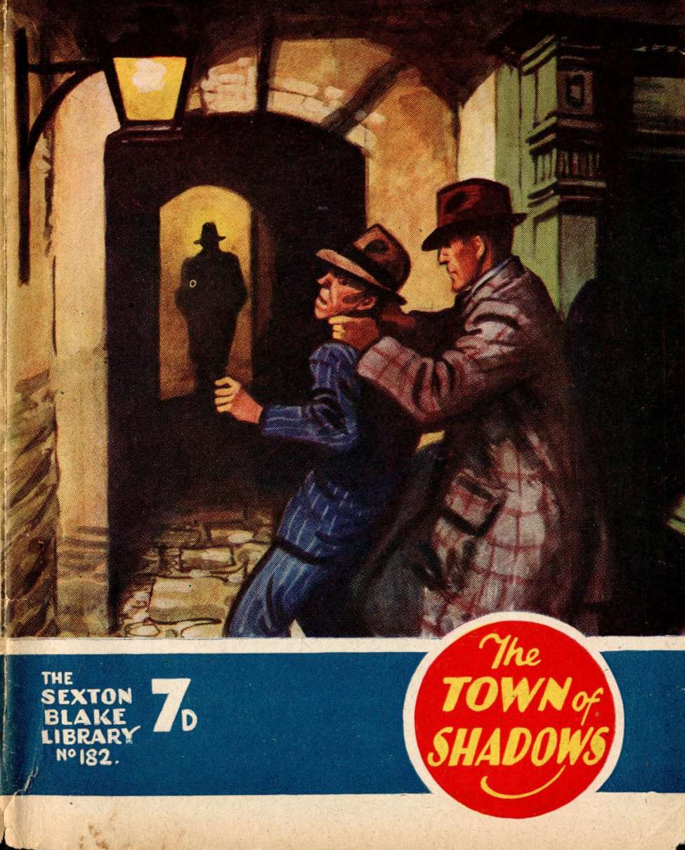 Comic Book Cover For Sexton Blake Library S3 182 - The Town of Shadows