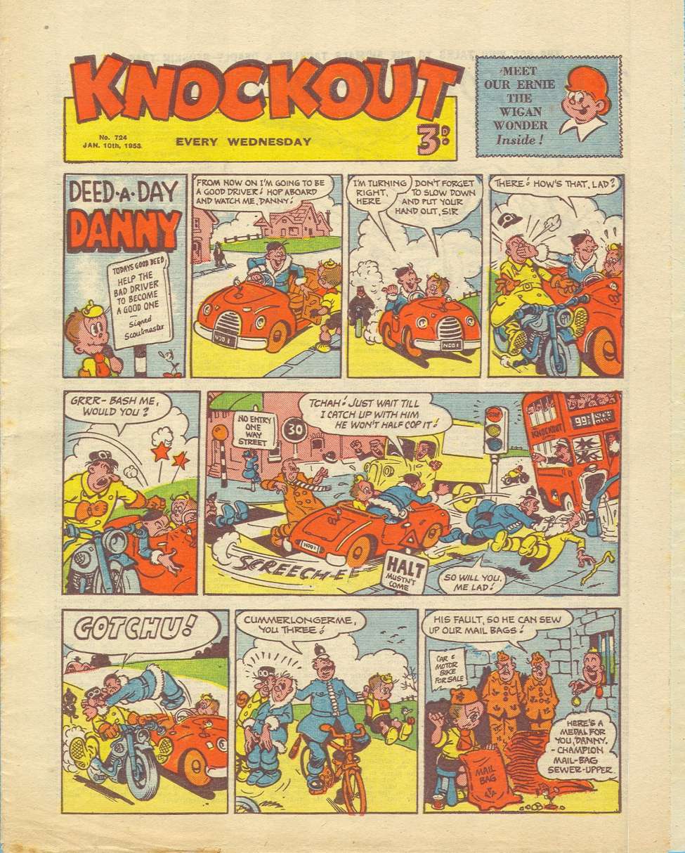 Comic Book Cover For Knockout 724