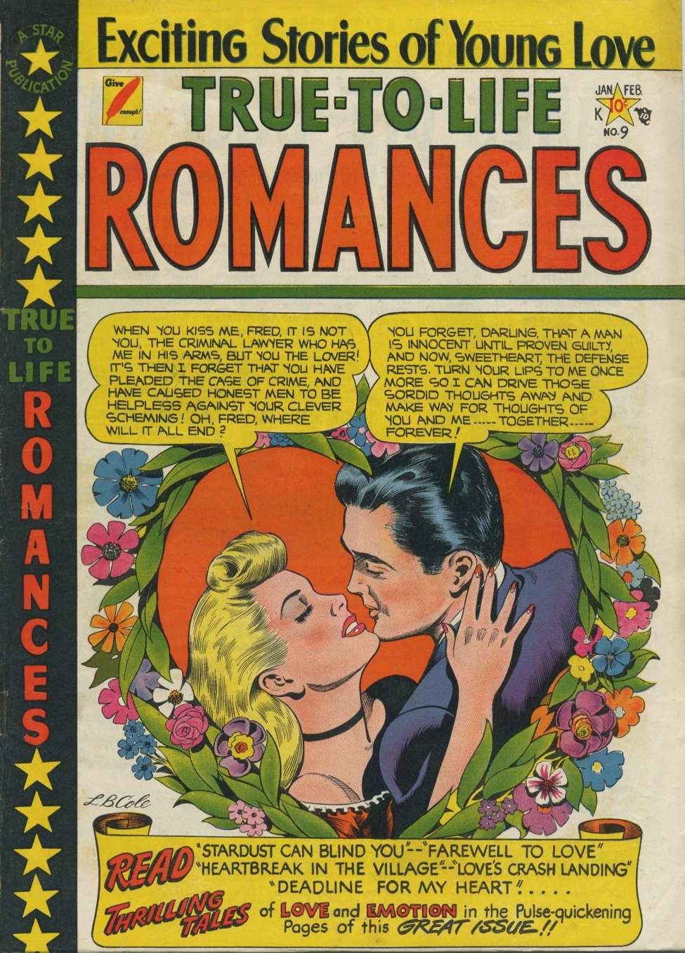 Comic Book Cover For True-To-Life Romances s2 9