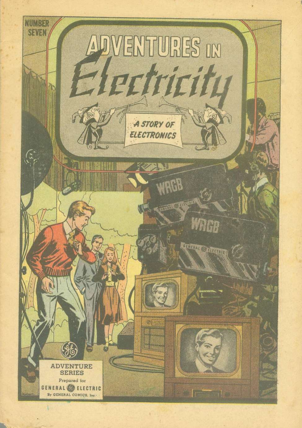 Comic Book Cover For Adventures in Electricity 7