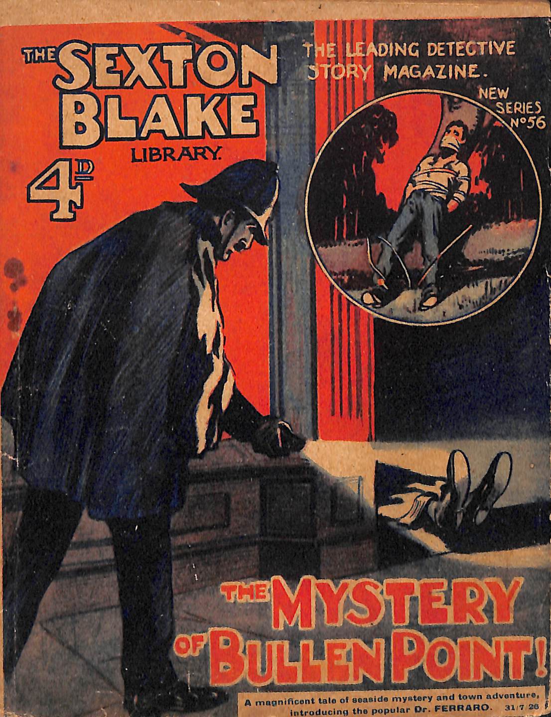 Comic Book Cover For Sexton Blake Library S2 56 - The Mystery of Bullen Point