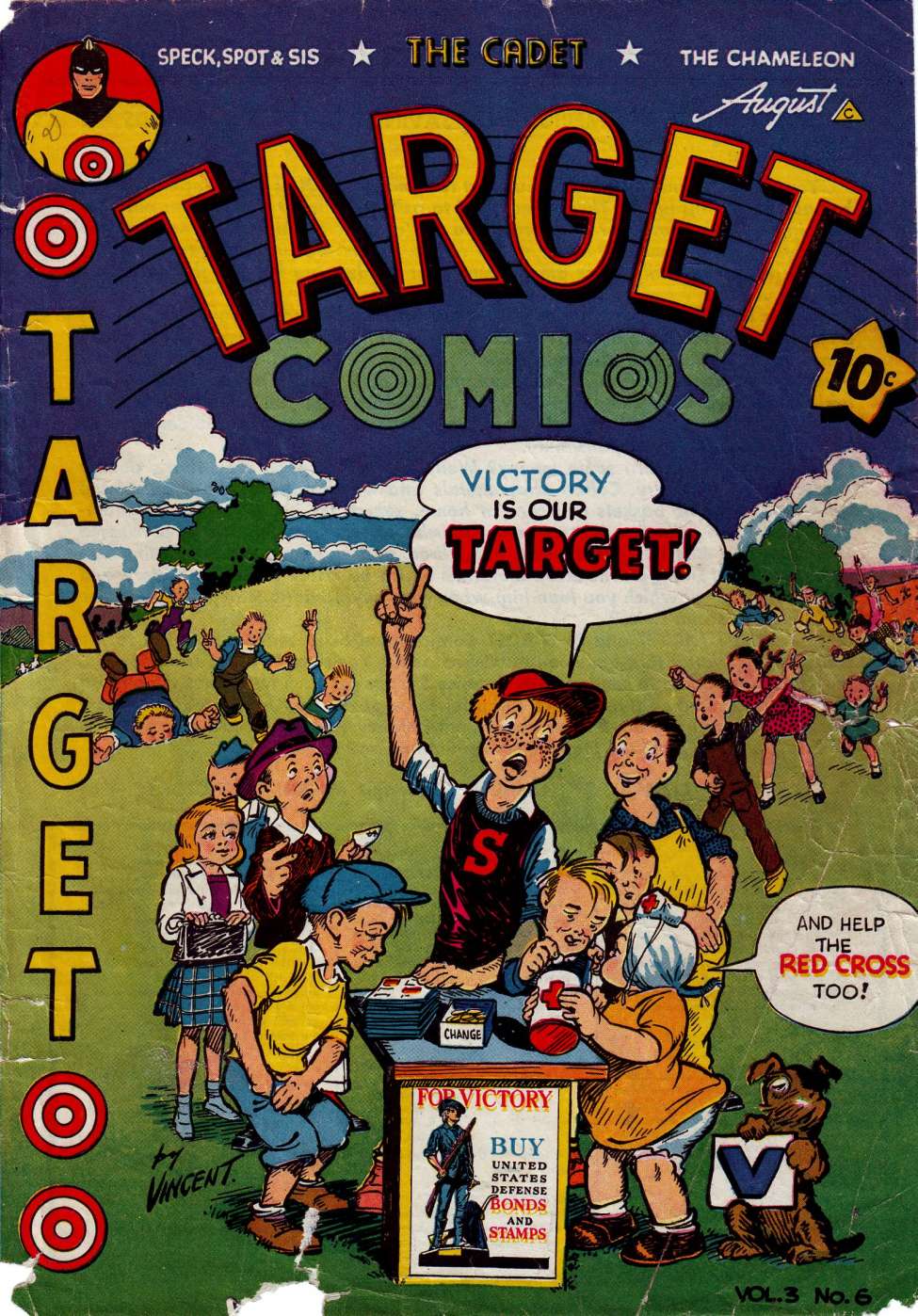 Book Cover For Target Comics v3 6