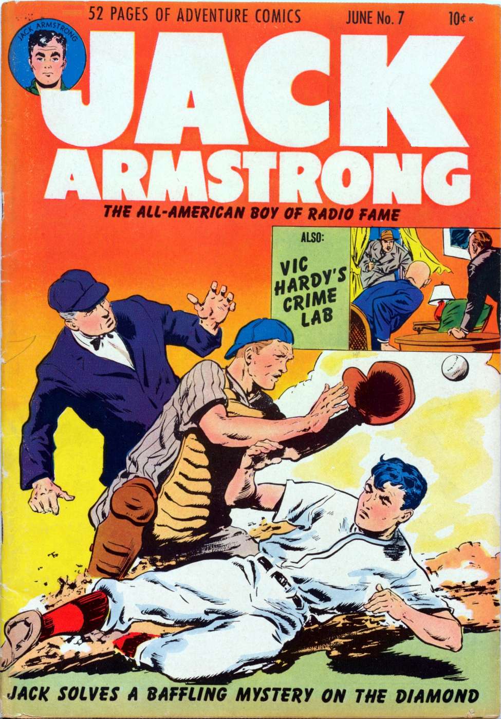 Comic Book Cover For Jack Armstrong 7