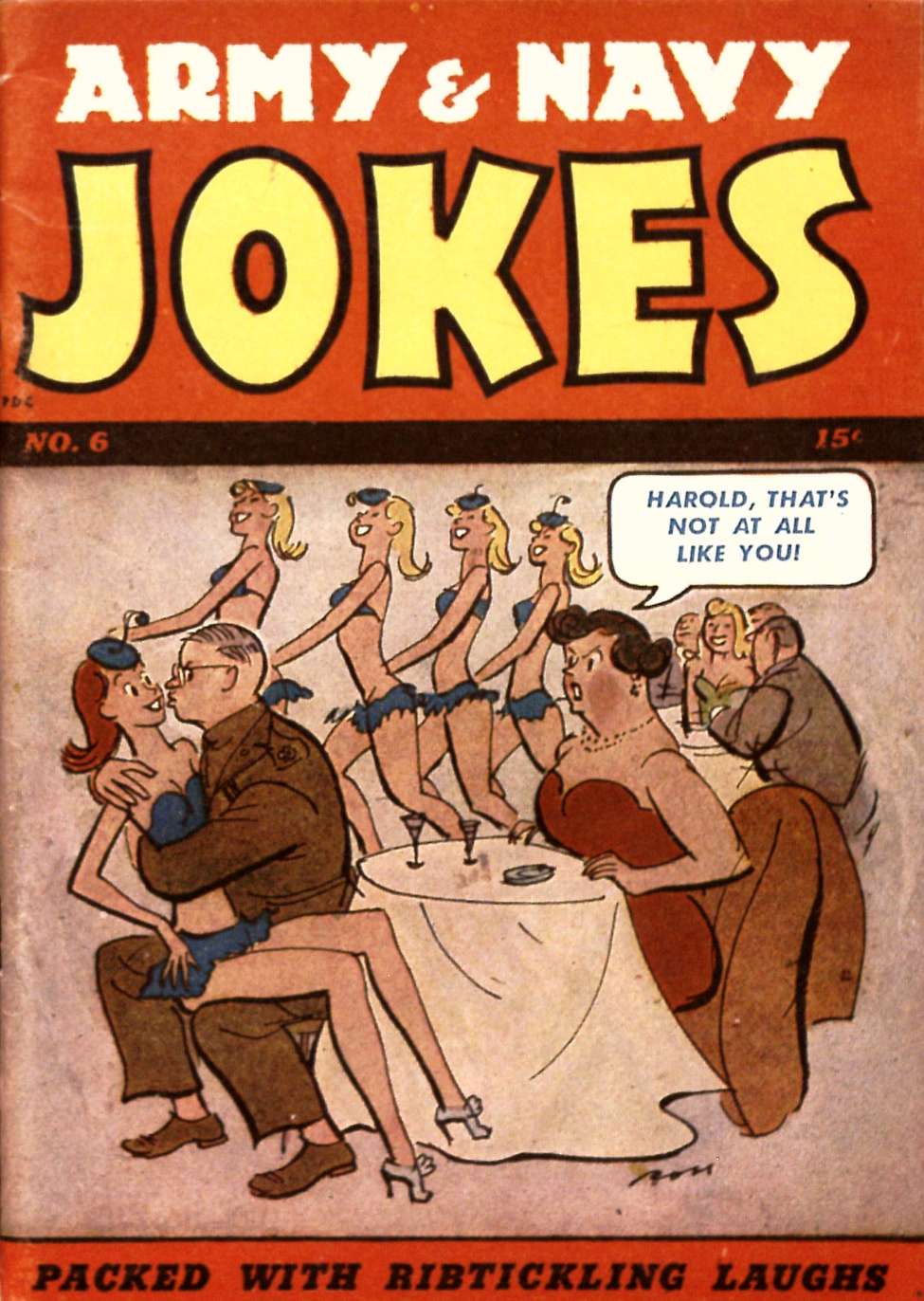 Book Cover For Army and Navy Jokes 6