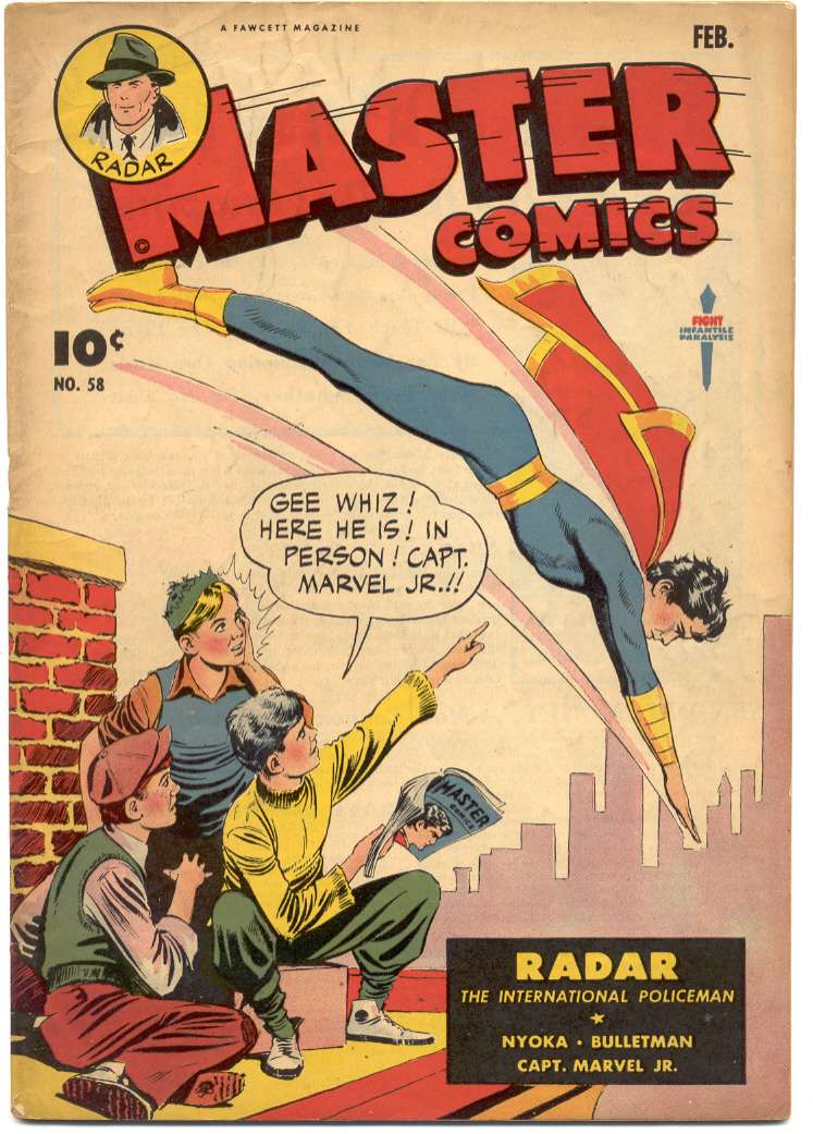 Book Cover For Master Comics 58