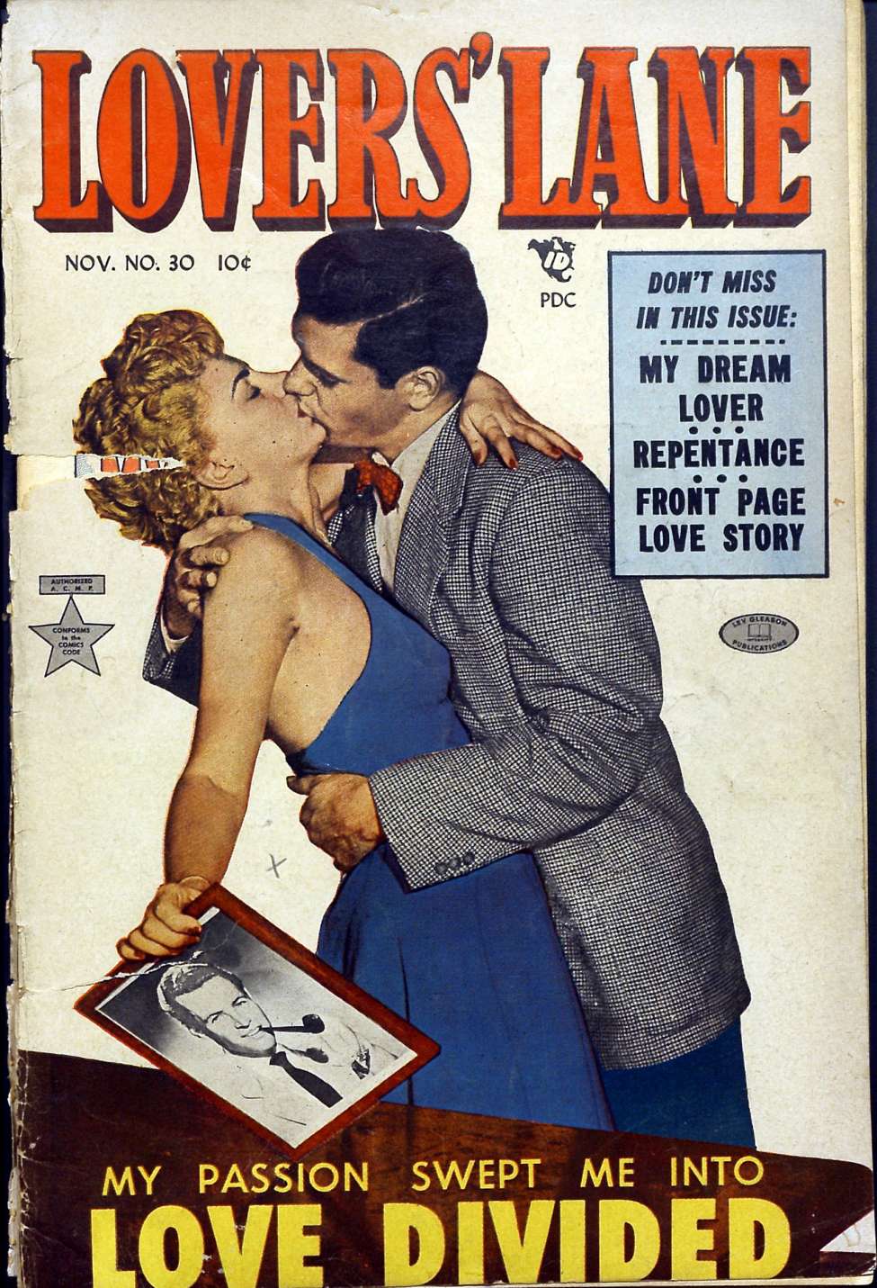 Comic Book Cover For Lovers' Lane 30
