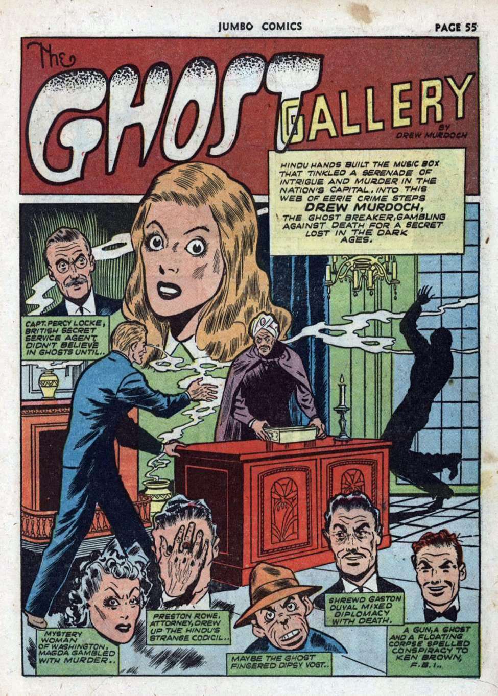 Comic Book Cover For The Ghost Gallery Archives Vol 2