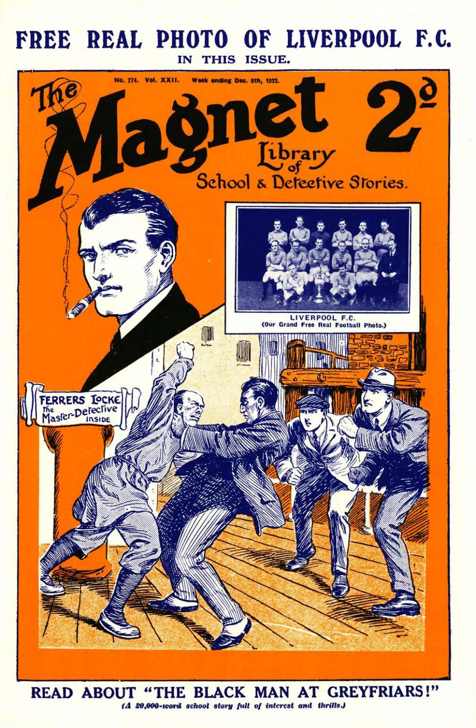 Book Cover For The Magnet 774 - The Black Man at Greyfriars!