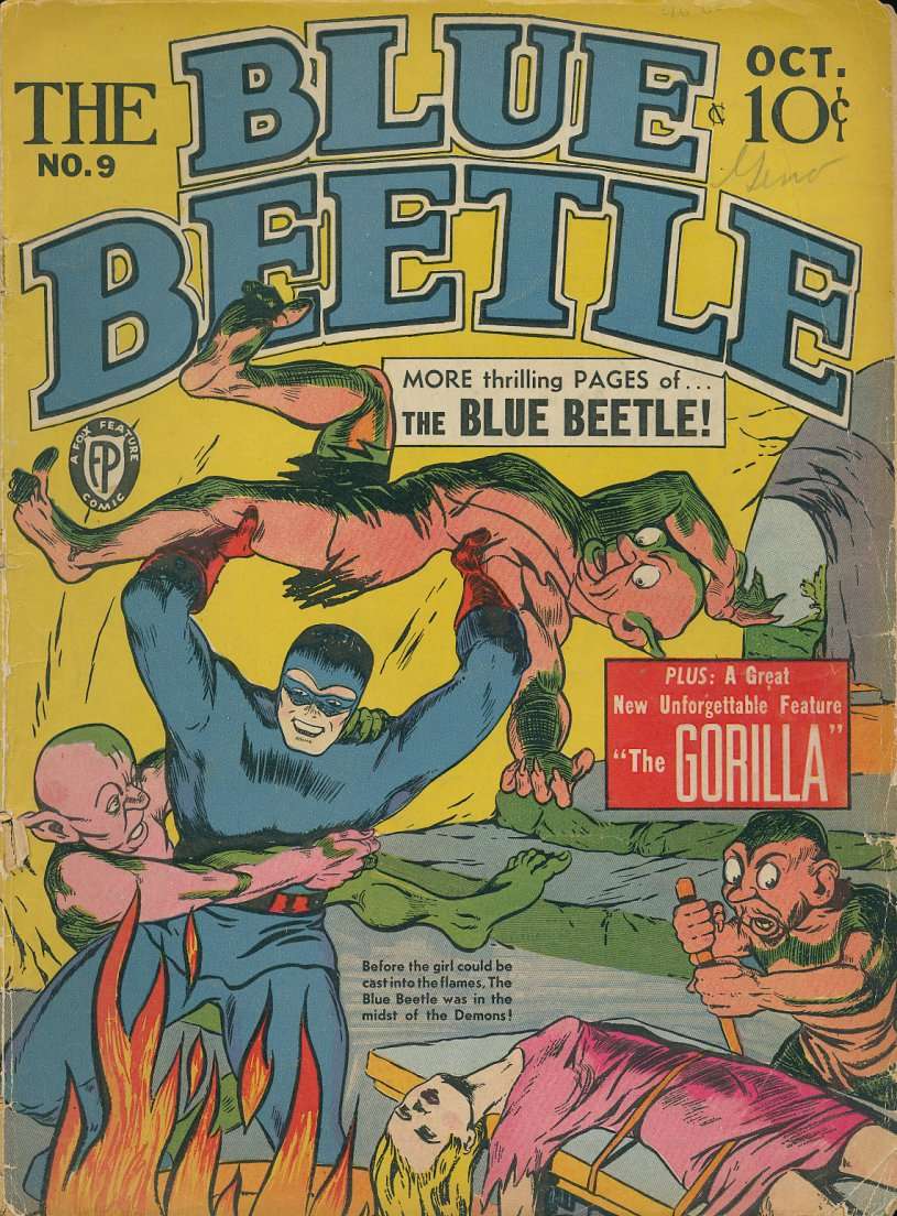 Book Cover For Blue Beetle 9 - Version 2