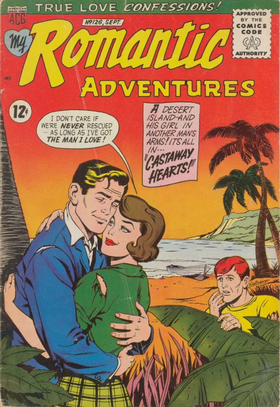 Comic Book Cover For My Romantic Adventures 126