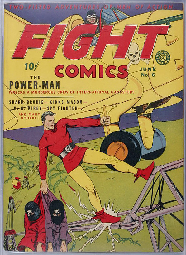 Comic Book Cover For Fight Comics 6
