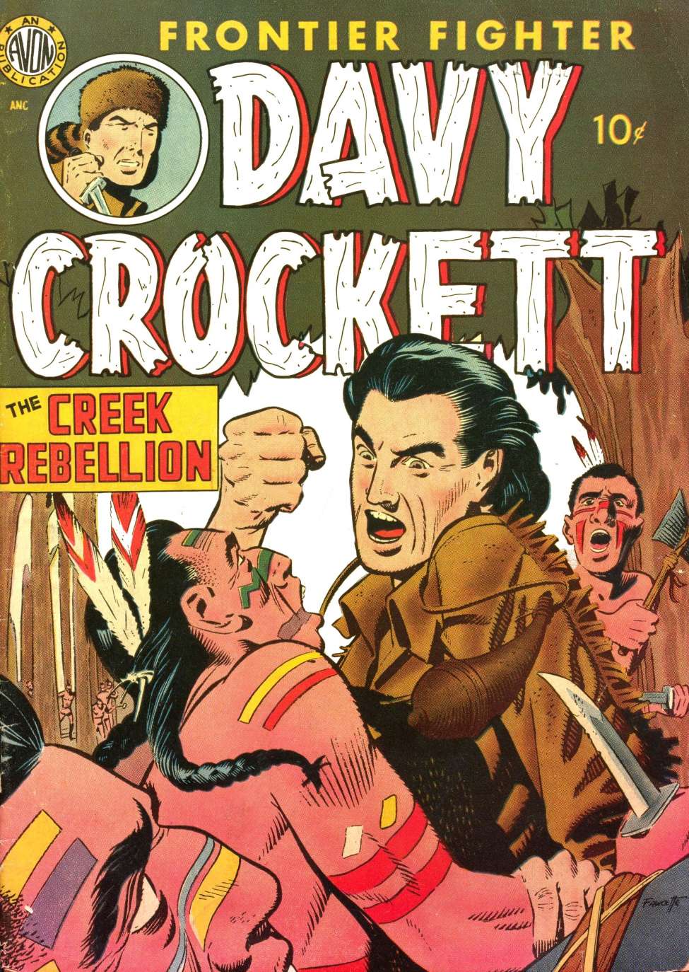 Book Cover For Davy Crockett (nn)