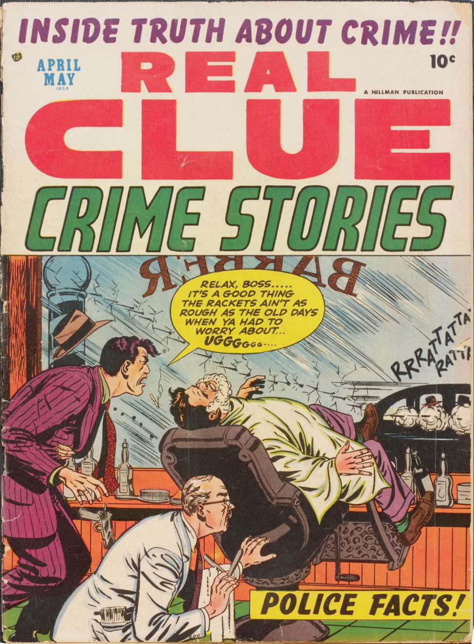 Book Cover For Real Clue Crime Stories v8 2