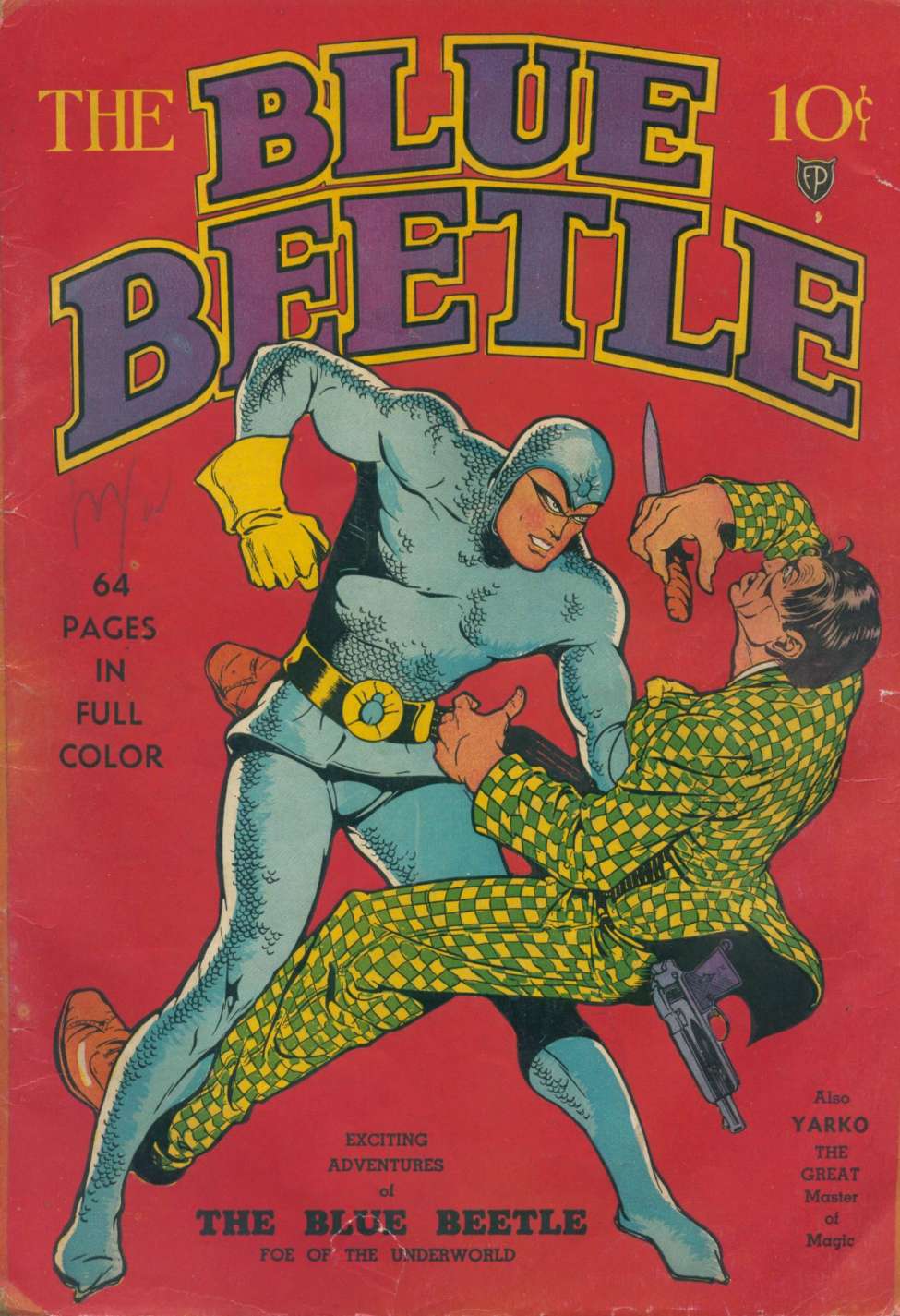 Comic Book Cover For Blue Beetle 1