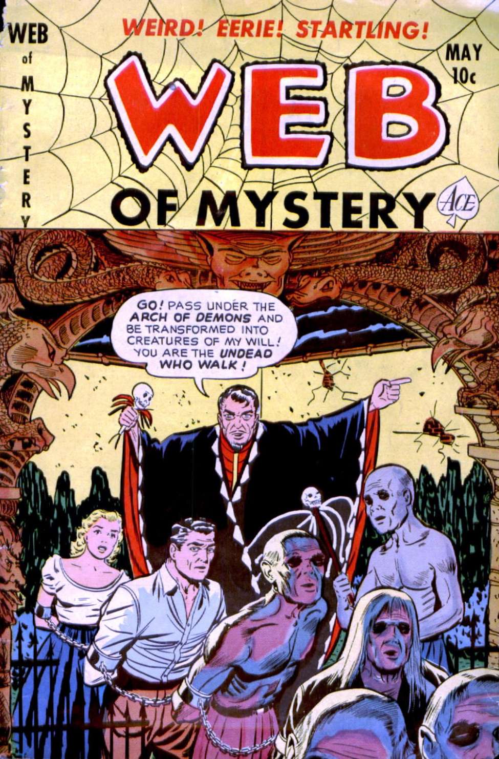 Book Cover For Web of Mystery 9