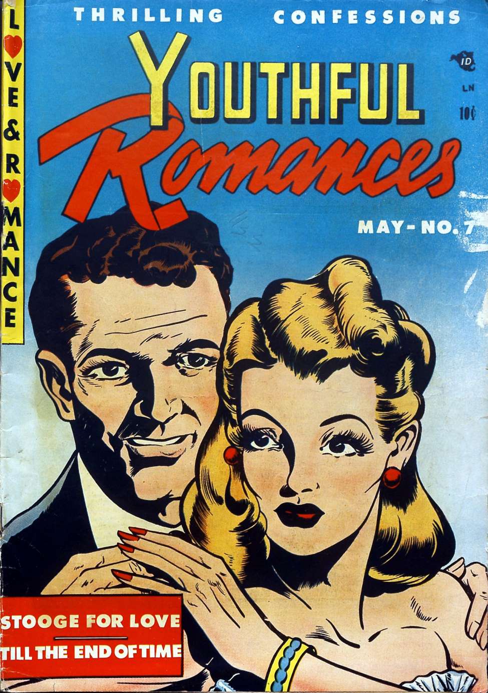 Comic Book Cover For Youthful Romances 7