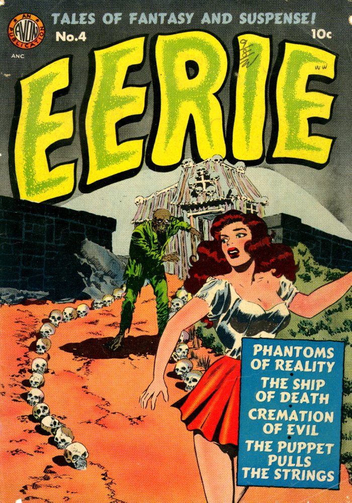 Book Cover For Eerie 4