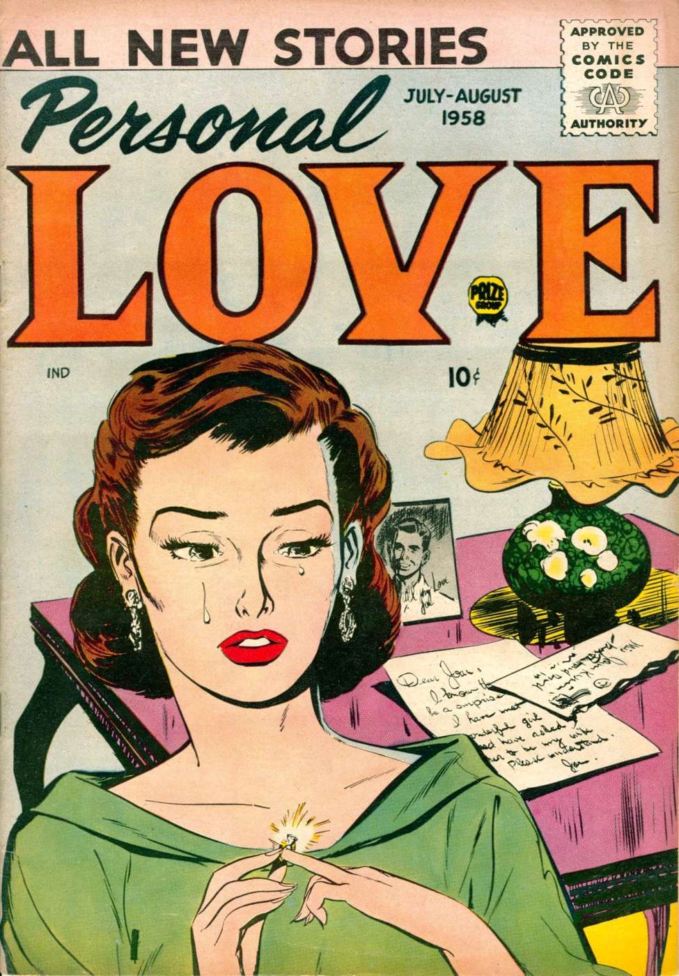 Comic Book Cover For Personal Love v1 6
