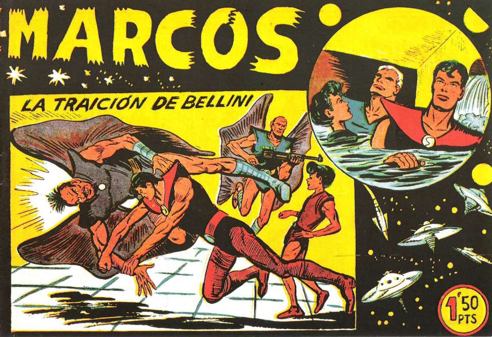 Comic Book Cover For Marcos 4 - La Traición de Bellini