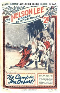 Large Thumbnail For Nelson Lee Library s1 477 - The Camp in the Desert