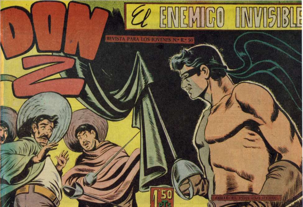 Comic Book Cover For Don Z 7 - El Enemigo Invisible