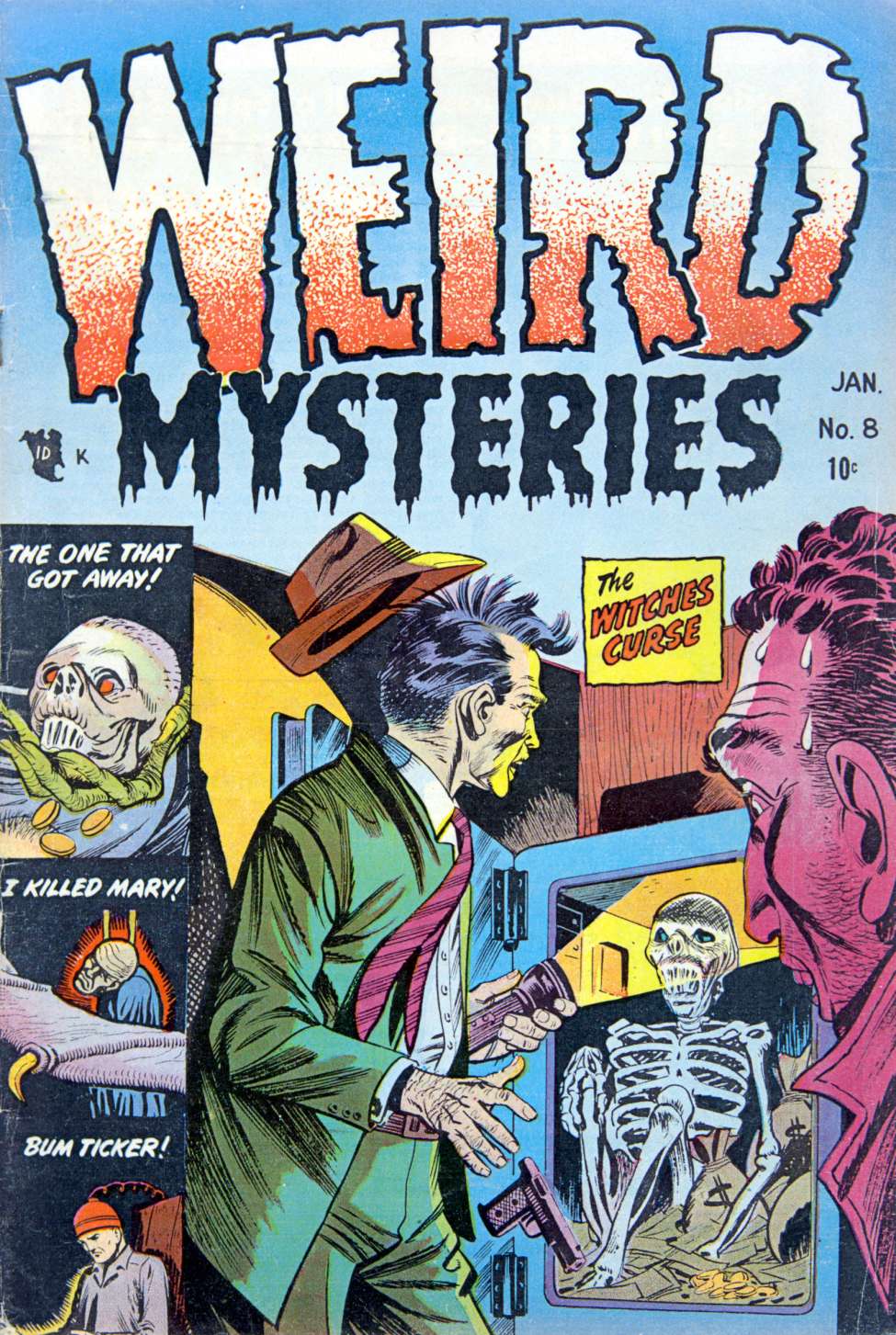 Book Cover For Weird Mysteries 8 - Version 2
