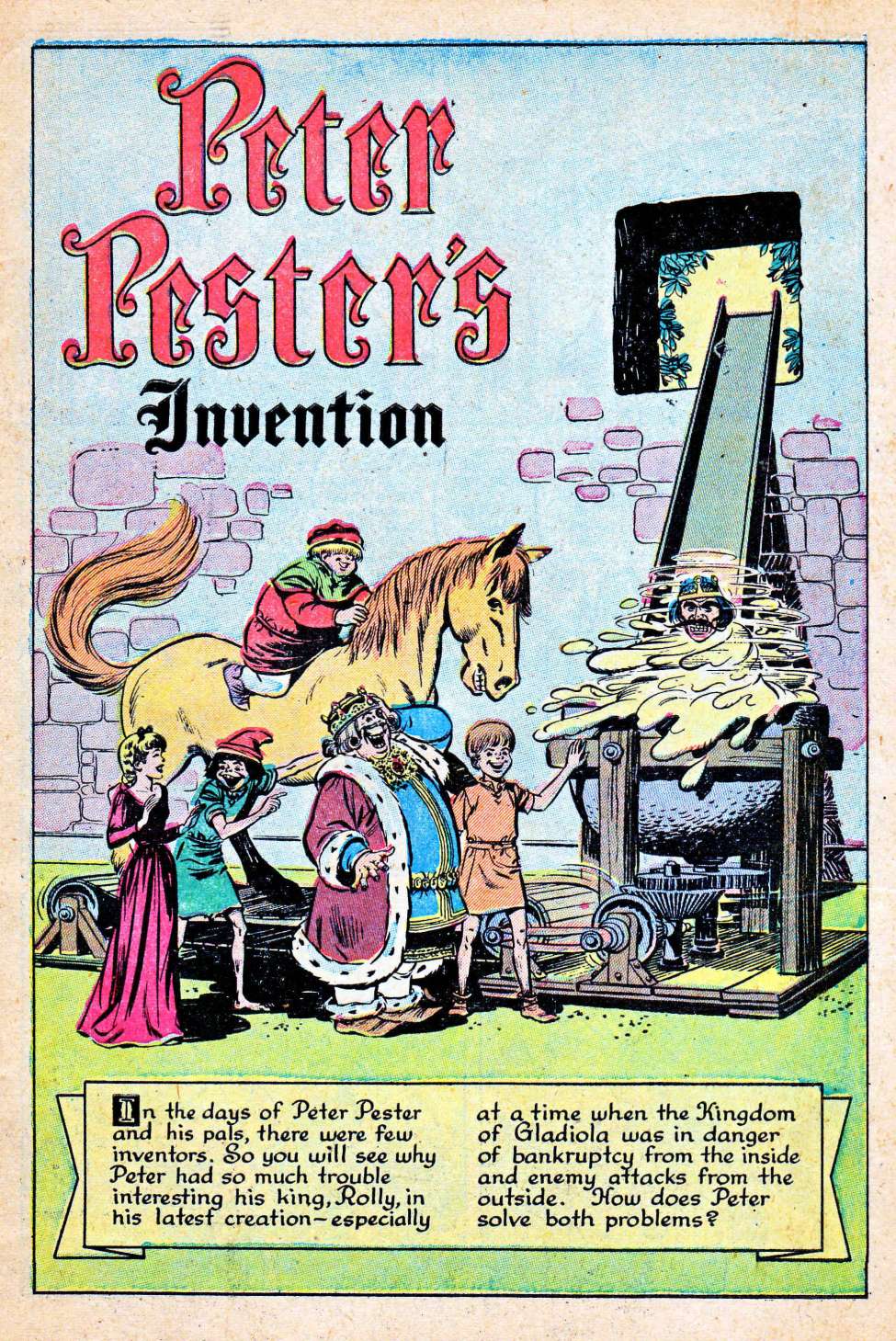 Comic Book Cover For Adventures in Wonderland 1 - Version 2