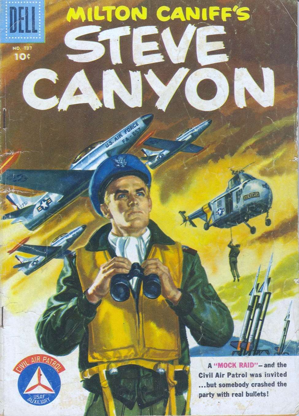 Comic Book Cover For 0737 - Milton Caniff's Steve Canyon