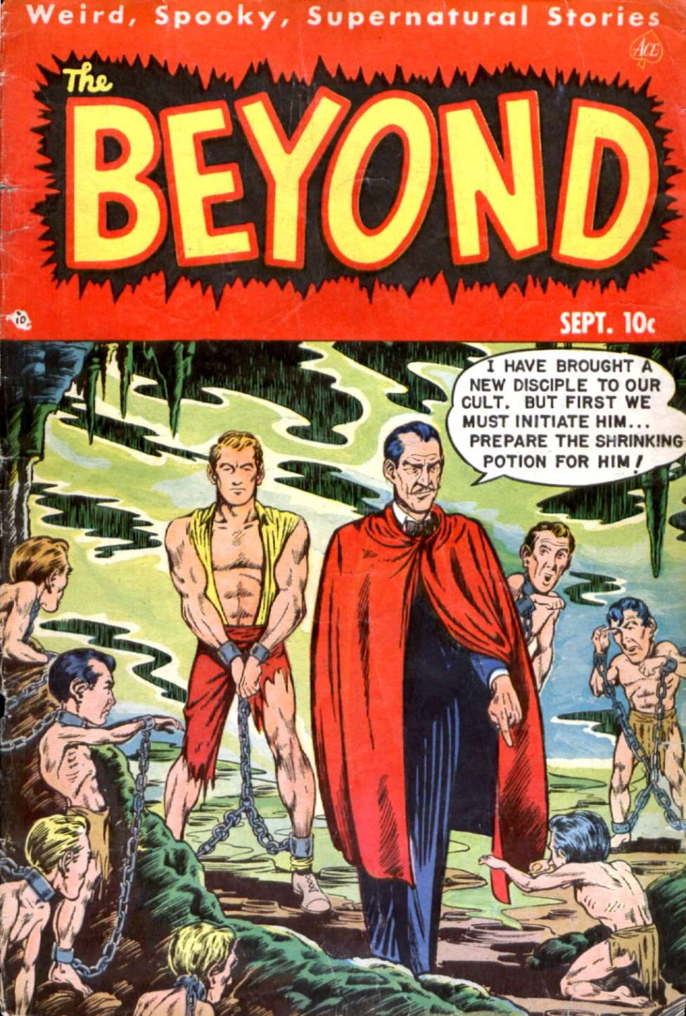 Comic Book Cover For The Beyond 6