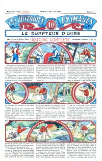 Large Thumbnail For Les Histoires en Images 172 - Le Dompteur d`Ours