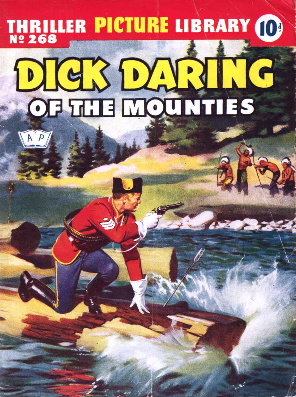 Book Cover For Thriller Picture Library 268 - Dick Daring of the Mounties