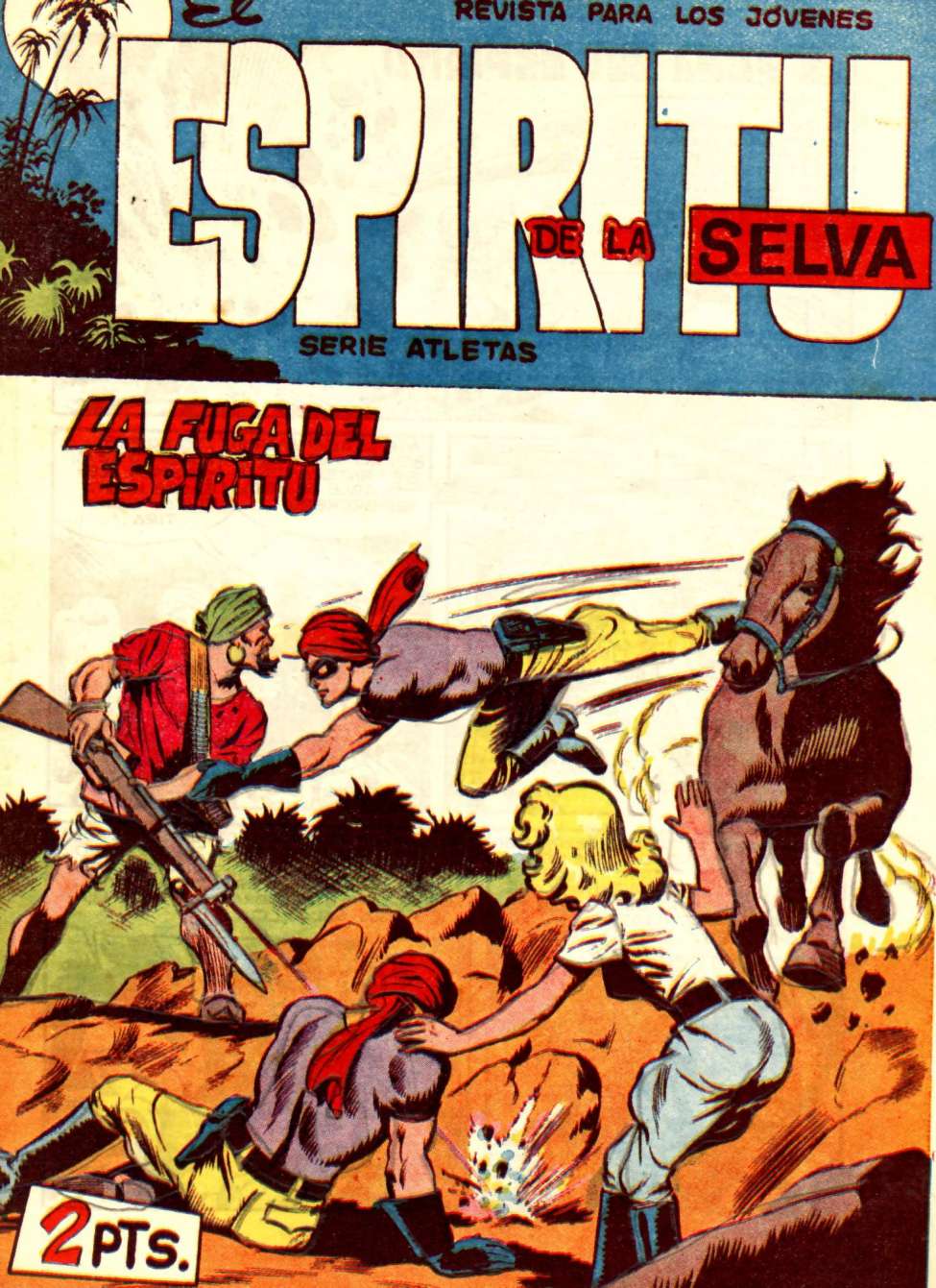 Comic Book Cover For El Espiritu De La Selva 57 - La Fuga Del Espíritu