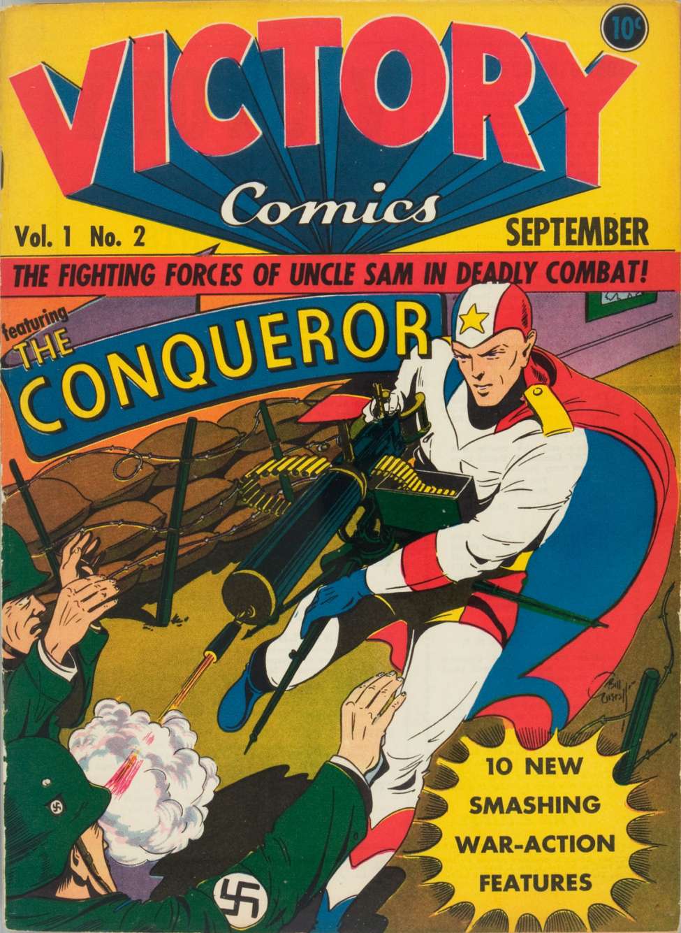 Comic Book Cover For Victory Comics 2