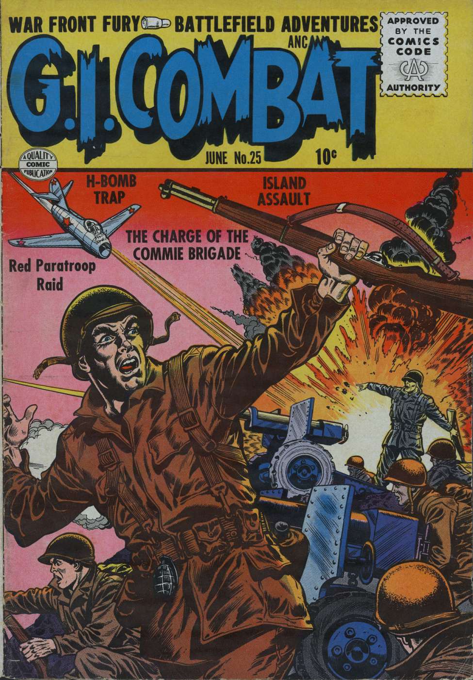 Book Cover For G.I. Combat 25