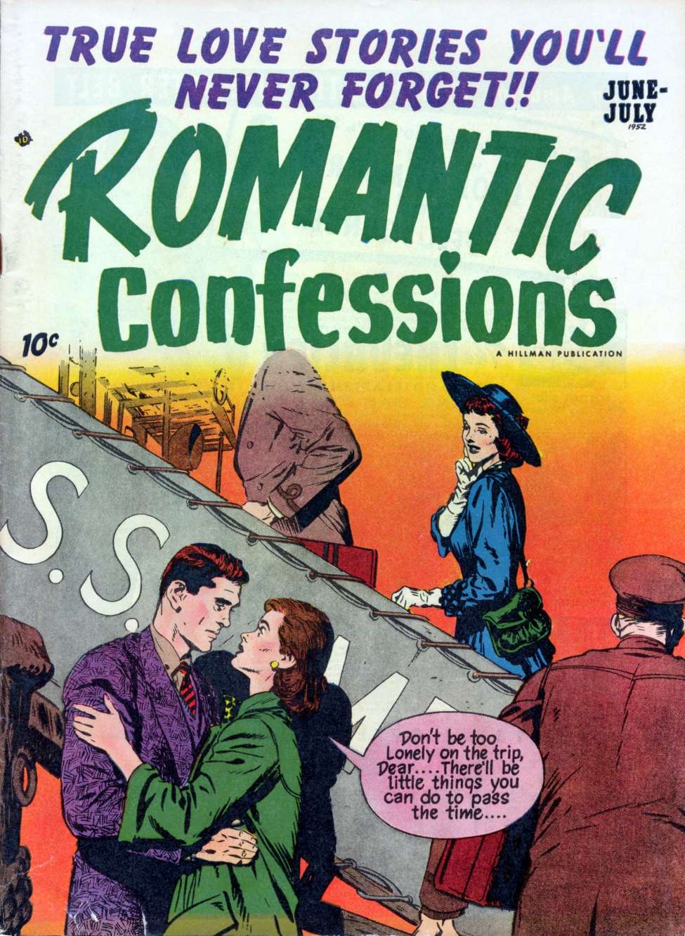 Comic Book Cover For Romantic Confessions v2 8