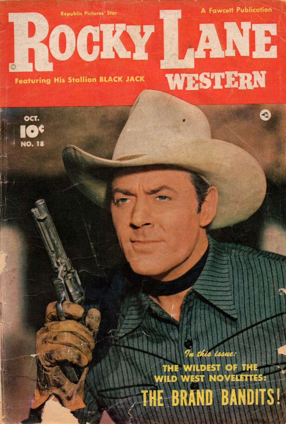 Book Cover For Rocky Lane Western 18