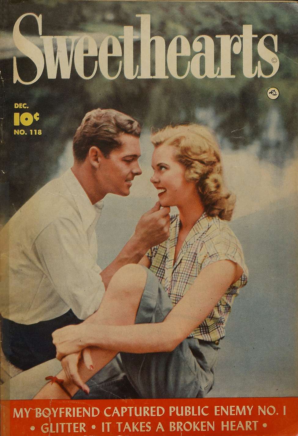 Comic Book Cover For Sweethearts 118