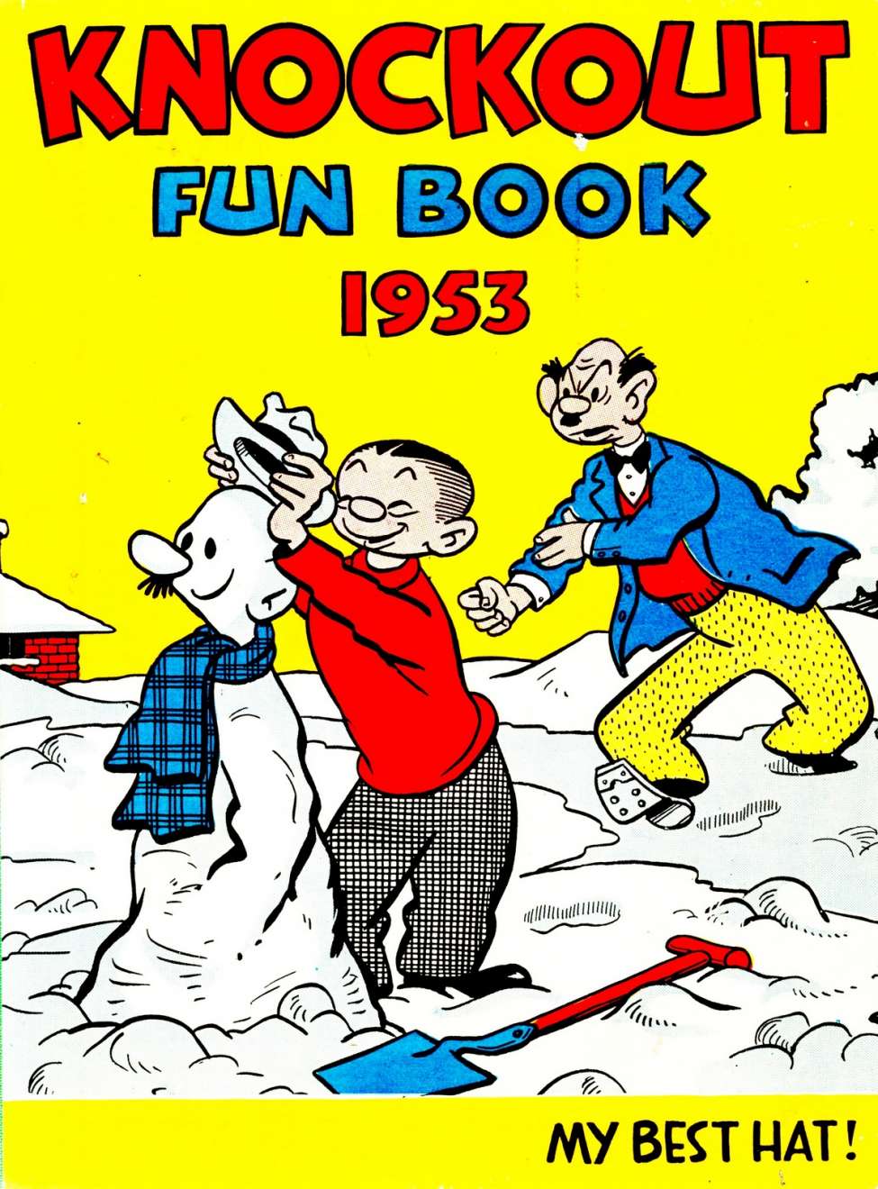 Book Cover For Knockout Fun Book 1953